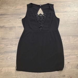 Forever 21 Black lace top dress size 0X